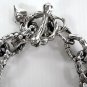 MUSCLE BONE 925 STERLING SILVER CHAIN BRACELET NEW