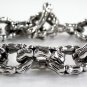 MUSCLE BONE 925 STERLING SILVER CHAIN BRACELET NEW