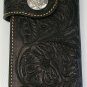 Indian Western Tattoo Genuine Leather Biker Wallet New