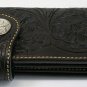 Indian Western Tattoo Genuine Leather Biker Wallet New