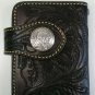 Indian Western Tattoo Genuine Leather Biker Wallet New
