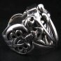 KNIGHT SWORD 925 STERLING SILVER MENS RING Sz 8.5 NEW