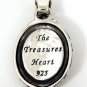 DIAMOND MARY 14K GOLD STERLING SILVER PENDANT NEW