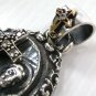 DIAMOND MARY 14K GOLD STERLING SILVER PENDANT NEW