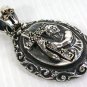 DIAMOND MARY 14K GOLD STERLING SILVER PENDANT NEW