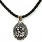DIAMOND MARY 14K GOLD STERLING SILVER PENDANT NEW