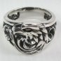 GARNET AMERICAN EAGLE STERLING SILVER MENS RING Sz 13