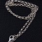 KOI TATTOO STERLING SILVER MENS PENDANT CHAIN NECKLACE