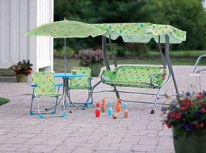 Kids 4 Piece Patio Set