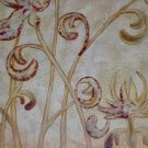 20x24 Abstract Flower Oil Painting On Canvas