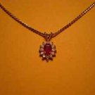 diamond and ruby necklace