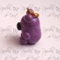 Purple Teddy Bear Charm