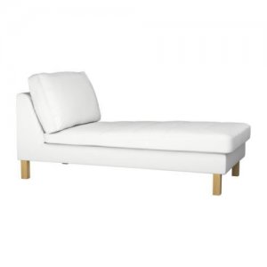 NEW IKEA KARLSTAD Chaise Longue Cover BLEKINGE WHITE