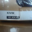 BNIB IKEA KIVIK Chaise Longue SlipCovers in EVEROD Dark Brown 101.828.82