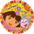 NEW Dora the Explorer Party Paper Plates 23cm (8pack)