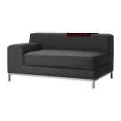 IKEA KRAMFORS LEFT 2 Seat Sofa SlipCover in MYRBY GREY