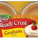 Keebler Ready Pie Crust, Graham Cracker (6 Count of 0.71 oz Crusts)