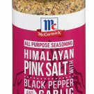 McCormick Himalayan Pink Salt w/ Black Pepper & Garlic McCormick Himalayan Pink Salt w/ Black Pepper & Garlic
