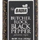 BADIA Pepper Black Butcher Block – 16 oz