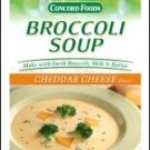 3 Concord Broccoli Cheddar Cheese Soup Mix