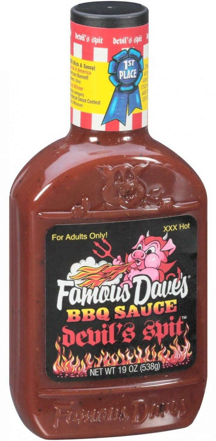 Famous Dave S Devil S Spit BBQ Sauce 19oz