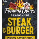 Famous Dave's Steak & Burger Seasoning-8.25oz
