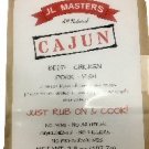 3 JL Masters CAJUN Rub - 3.8oz packages