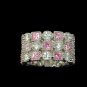 GORGEOUS PINK ETERNITY RING # 6 or 7