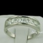 His & Her 3pcs Matching Engagement Wedding Ring Set sz 3-12 in sterling silver