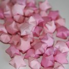 Shades of Pink Lucky Origami Stars