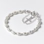 Freshwater Pearl and Silver Bracelet