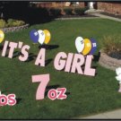 It's a Girl! Yard Greeting