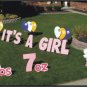 It's a Girl! Yard Greeting