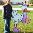 Jumbo Add On Stork It's a Girl