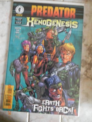 PREDATOR XENOGENESIS NM SIGNED BY IAN EDGINTON DF W/COA