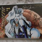 LADY DEATH LINGERIE #1 SIGNED 7X WITH DYNAMIC FORCES COA