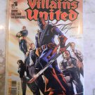 VILLAINS UNITED #1 - SIGNED BY COVER ARTIST J G JONES