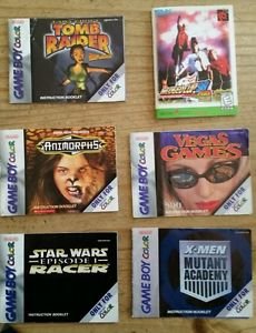 INSTRUCTION MANUALS Booklets $5 each Sega Nintendo INTELLIVISION Neogeo best off