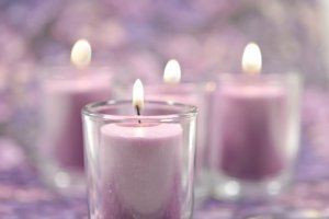 Lavender Candles