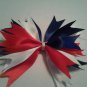6 inch Red white and Blue