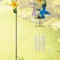 Hummingbird Lantern Chime Stake