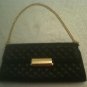 BCBG MaxAzria Black Quilted Chain Clutch/Handbag $348