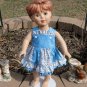 STRIPWORK SUNDRESS FOR AMERICAN GIRL 18 INCH DOLL