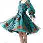 Vintage Royal Silk Dress/Evening Dress
