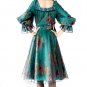 Vintage Royal Silk Dress/Evening Dress