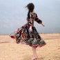 Design Party Dress in flower pattern