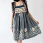 Embroidered Prom Lace Dress