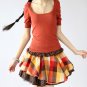 plaid short skirt for girls