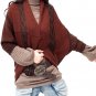 wool cardigan cape coat in fall/winter