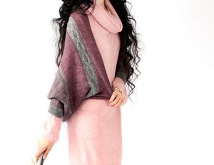 wool cardigan cape coat in fall/winter
